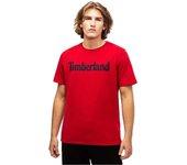 Camiseta timberland kennebec linear rojo hombre