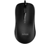 Ratón Nilox Negro 2400 dpi