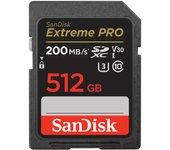 SanDisk Extreme PRO 512 GB SDXC Clase 10