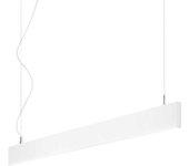 IDEAL LUX Lámpara colgante integrada lineal decorativa blanca, 4000K