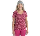 Camiseta de Mujer ICEBREAKER Tech Lite Ii Glaci Cam Rosa (S)