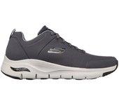 Zapatillas SKECHERS Textil Hombre (44 - Gris)