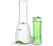 Batidora de Vaso SEVERIN SM3735 Mix & Go (300 W - 2x0.6 L - Verde y Blanco)