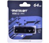 Memoria USB Patriot Memory Xporter 3 Negro 64 GB