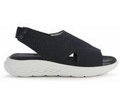 Sandalias geox spherica ec5 mujer negro