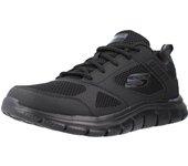 Zapatilla Hombre skechers Track-Syntac Negra