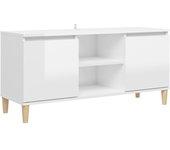 VidaXL Mueble bajo de TV Merlo 2 puertas + 2 estantes 50x103,5x35 cm