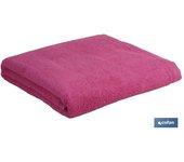 Toalla ducha fucsia gr.580/m2 modelo primavera 70x140