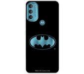 Funda para Motorola Moto G71 5G Oficial de DC Comics Batman Logo Transparente - DC Comics