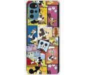 Funda para Motorola Moto G22 Oficial de Disney Mickey Comic - Clásicos Disney