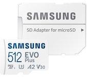 Micro sd samsung 512gb evo plus