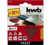 Set de 5 Lijas KWB 492804