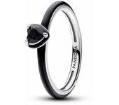 Anillo Pandora ME Corazón Chakra Negro - 193088C01