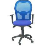 Silla jorquera malla azul asiento b