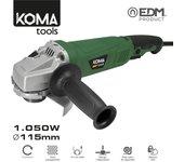 Edm Amoladora Disco 1050w Koma