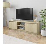 Mueble para TV Sonoma Roble 120x30x35,5 cm Madera multicapa