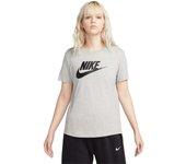 Camiseta Nike - Gris - Camiseta Mujer talla M