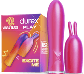 DUREX Conejito Vibrador 2 en 1