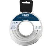 Cable EDM 2 x 0,75 mm Blanco 20 m