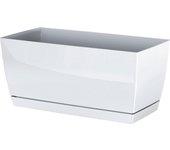 Maceta PROSPERPLAST Coubi Case P (Blanco - 39 x 19 x 18.2 cm)