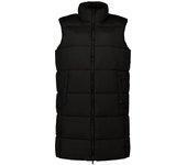 Superdry Chaleco Studios Longline Quilted Negro