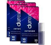 Durex - Gel Intense Orgasmic Estimulador del Clítoris - 4x10 ml, Orgasmo Intenso, Fórmula Especial, Diversión