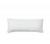 Funda de almohada decolores blenheim blanco 45 x 125 cm algodón