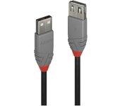 Cable USB LINDY (USB - USB)