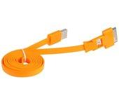 3GO C118 cable USB USB A Micro-USB B Naranja