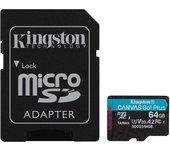 memoria 64gb canvas kingston micro sd