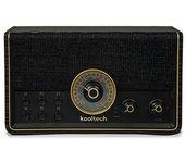 Radio Bluetooth Vintage Negro Kooltech