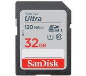 Tarjeta SDXC Ultra Sandisk 32GB 120MBS