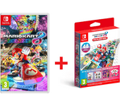 Nintendo Mario Kart 8 Deluxe Nintendo Switch + Juego Mario Kart 8 Booster Pack Contenido Adicional para Nintendo Switch OLED - (Versión ES)