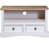 Mueble para TV VIDAXL Blanco Madera (91x43x56 cm)