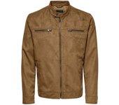 Chaqueta ONLY & SONS Poliéster Hombre (M - Marrón)