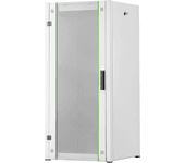 Floor-standing network cabinet Hyper Pro 19" 26U rack 600x600, door front glass, grey, 1000kg