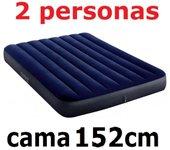 Colchón hinchable intex doble 152x203x25 cm