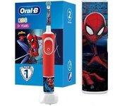 Cepillo Dental Oral-b D100 Kids Spiderman + Estuche