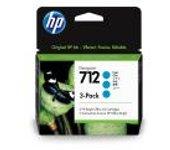 TINTA HP 712 PACK 3 CIAN