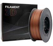 Filamento 3D PLA - Diametro 1.75mm - Bobina 1kg - Color Bronce