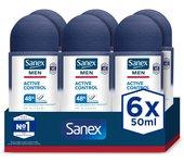 Sanex Men Active Desodorante Roll-On 48H 45ml