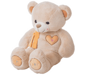 Peluche Valentin Beige Oso 100 cm