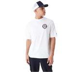 Camiseta de Hombre NEW ERA Corta Herren Bluse Blanco (S)