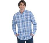 Camisa de Hombre PULPO Azul (M)