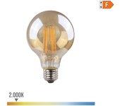 Lámparas EDM Bulbo cistal led filament globe vintage e