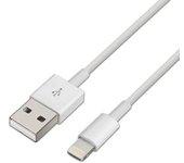 aisens cable de 2m usb a lightning blanco