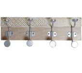 Perchero DKD HOME DECOR (Metal - 15 x 46 x 10 cm)