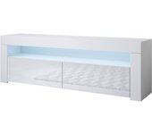 Mueble TV modelo Aker (140x50,5cm) color blanco