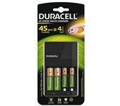 Cargador baterías r03/r6 4x duracell