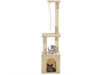 Árbol para Gatos con Arañazos en Sisal 109 cm Beige